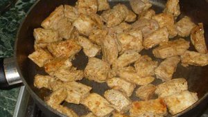 Жаркое из белых грибов