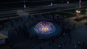 Три фонтана на проспекте Героев Отечества, в Солнечном-2, г. Саратов