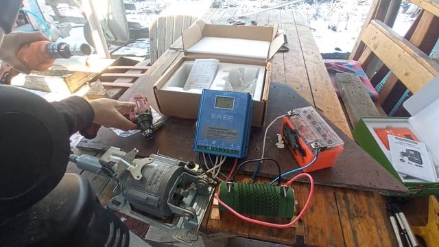 Обзор гибридного контроллера заряда для ветрогенератора с функцией повышения напряжения смотреть онлайн