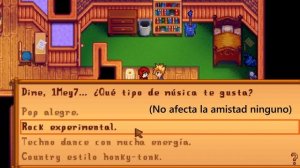 Stardew Valley ~ Evento 2 corazones Sam y todas sus respuestas.