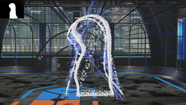 Bad Apple!! played on Rocket League