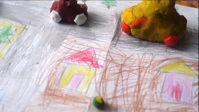 Лепим машинки из домашнего плей до / Play doh своими руками смотреть онлайн