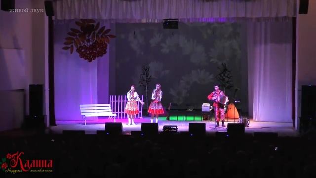 Нежная песня под гармонь. Девчонка гадала. Ансамбль КАЛИНА. Russian folk song... смотреть онлайн