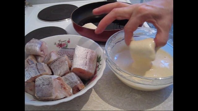 Минтай жареный в кляре. Вкусный рецепт минтая. Вкуснейшая рыба в кляре.