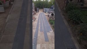 Строительство гаража с баней день1