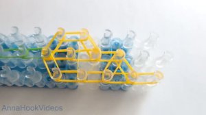 Фигурки из резинок. Как плести из резинок фигурку МОРКОВЬ на станке