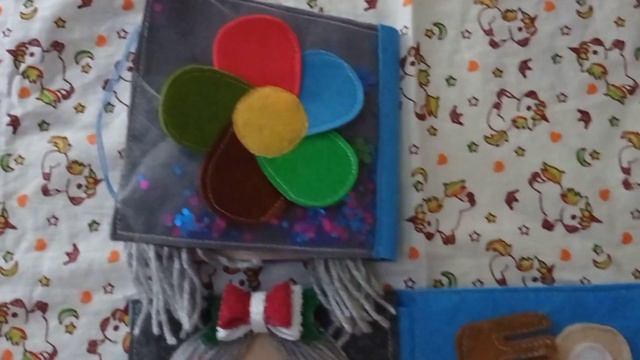 Книжечка из фетра для развития мелкой моторики смотреть онлайн