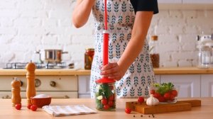 Набор для консервации и хранения продуктов вакуумный «Вакс 82Б»: насос, 9 крышек