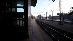 Denmark, Copenhagen Central Railway Station, 3X elevator, walking to train track 26