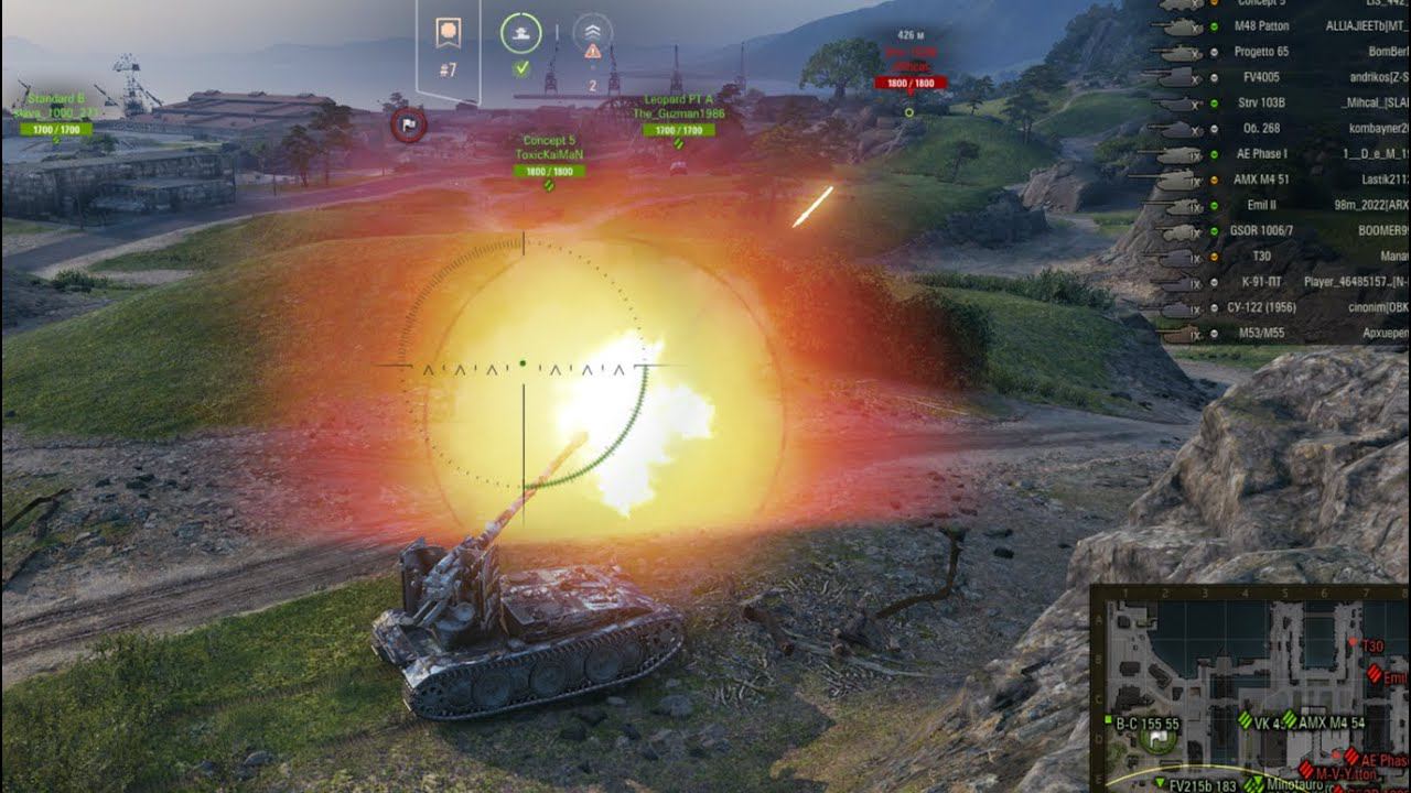 Grille 15 ПТ-САУ Германии! Довольно таки не плох, если залетает... смотреть онлайн