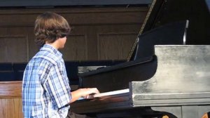 Cameron & Sara Anderson's Piano Recital 5/22/2011