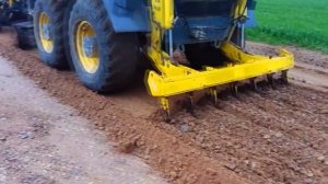 Пример работы автогрейдера HBM