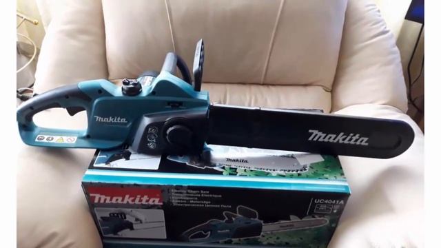 Отзыв от дачника со стажем на пилу цепную электрическую для дома и дачи Makita UC4041A смотреть онлайн