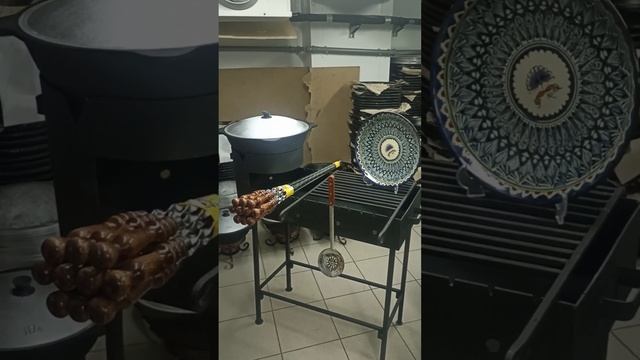 Мангал с Печью, Казан с крышкой. 79917475786. смотреть онлайн