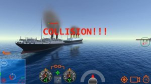 Titanic vs Passenger Ship - Ship Handling Simulator - Ship Mooring 3D