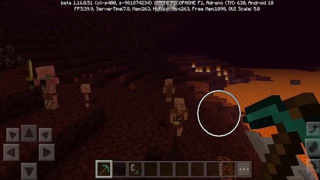 MINECRAFT 1.16 Nether BETA Android PE Gameplay смотреть онлайн