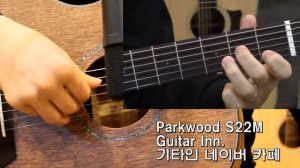 [기타인] Parkwood S22M 사운드샘플 (핑거링1)