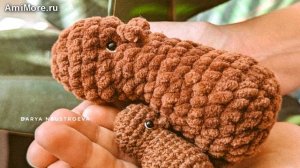 Амигуруми: схема Капибара | Игрушки вязаные крючком