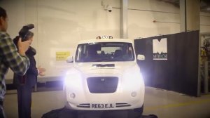 London Metrocab Range Extended electric taxi presented to Boris Johnson