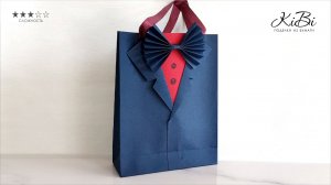 Подарочный Пакет для мужского подарка | Оформление подарка своими руками | DIY