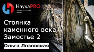 Стоянка каменного века Замостье 2 | Лекции по археологии – археолог Ольга Лозовская | Научпоп