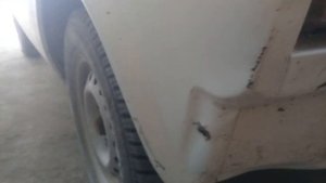 Ваз 2104.переднее крыло.удаление вмятин без покраски.