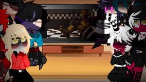 Fandoms react to afton family||pt2|| Leah glitch -0-