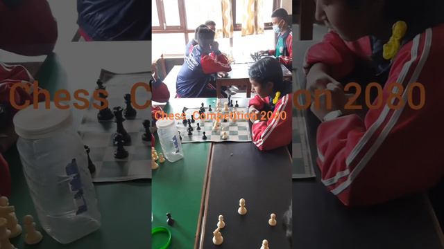 Chess Tournament 2080 in Bagiswori School,Bhaktapur