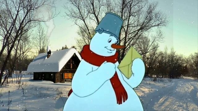 Снеговик-почтовик