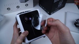 Light Unicorn X7  проектор /beam projector/projetor/unboxing video.android projector only $68.