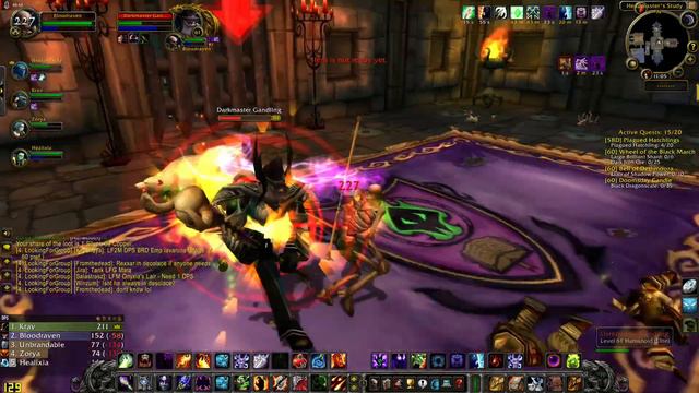 WoW Classic/Darkmaster Gandling last boss in Scholomance смотреть онлайн