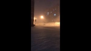 Норильск накрыла Черная пурга? Пурга  прошла последствия остались