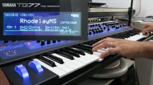 Yamaha TG-77 - 64 sounds (SY-77 module)