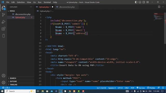 How to Insert Form Data into Database using PHP смотреть онлайн