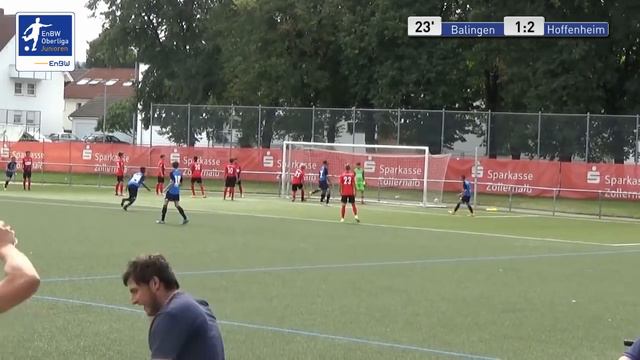 B-Junioren - TSG Balingen vs. TSG 1899 Hoffenheim II (U16) 1:2 - Benedikt Landwehr
