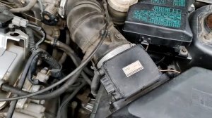 Как поменять ДМРВ на авто mitsubishi carisma. Плохо тянет и долго заводится mitsubishi carisma.