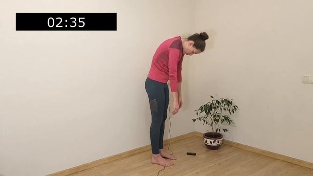 Roll down & roll up | Ролл даун и ролл ап. Марафон "5 минут на Пилатес".