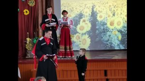 Посвящение в казачата 1-х классов МБОУ СОШ №12 им. А.В. Суворова с. Майкопского