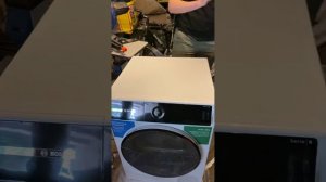 Unboxing my new Bosch WQB235B40 heat pump dryer