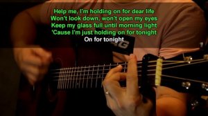 Chandelier - Sia (Acoustic karaoke)