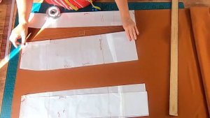 Модная юбка трапеция с кулиской без вытачек и молнии. Моделирование и раскрой.mp4