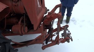 Навеска к трактору Т-16