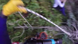 В Сочи спасатели вытащили из обрыва трех туристок из Питера.