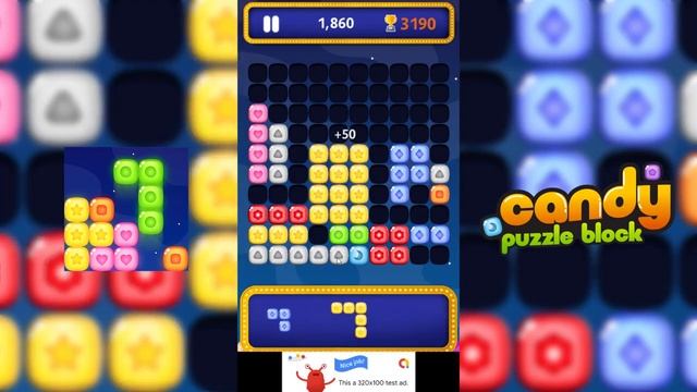 Candy Block Puzzle Template Game Unity by techmasterrubel смотреть онлайн