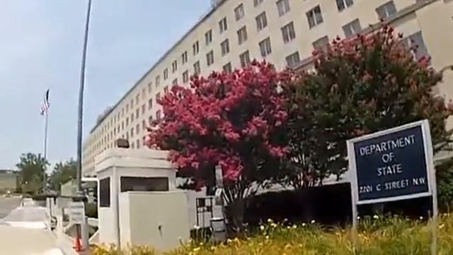 Госдеп США  Вот так выглядит здание Гос  Департамента