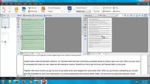 Scan PDF  and convert it to word with ABBYY Fine Reader Professional 12