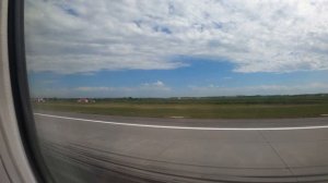 Красивый ВЗЛЁТ Boeing из Уфы в Дубай