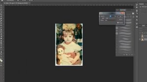 Процесс восстановления старой фотографии в фотошопе