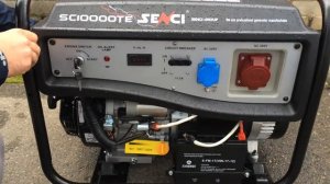 Отзыв о бензогенераторе SENCI SC10000TE