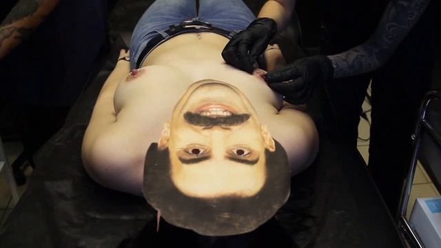 Единовременный прокол сосков Бората